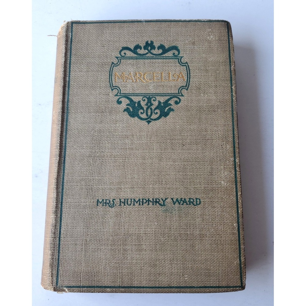 Mrs. Humphry Ward Marcella Vol II HC Macmillan NY 1894 English Rare Antique book